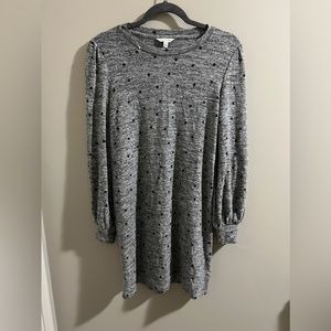 Lucky Brand Cloud jersey material polka dot dress​